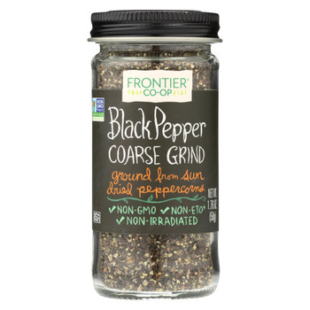 Frontier Herb Black Pepper - Coarse Grind - 1.76 oz