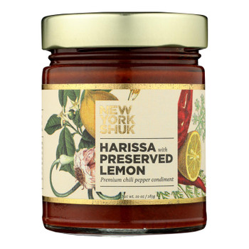 New York Shuk - Harissa Preserved Lemon - Case of 6-10 OZ New York Shuk - Harissa Preserved Lemon - Case of 6-10 OZ