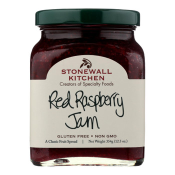 Stonewall Kitchen - Jam Red Raspberry - Case of 12-12.5 OZ Stonewall Kitchen - Jam Red Raspberry - Case of 12-12.5 OZ