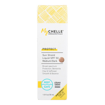 Mychelle Dermaceuticals - Sun Shld Spf 50 Ntrl Tan - 1 Each 1-1 OZ Mychelle Dermaceuticals - Sun Shld Spf 50 Ntrl Tan - 1 Each 1-1 OZ