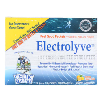 Celtic Sea Salt - Electrolyve Drink Mix Powder - Case of 4-30 CT