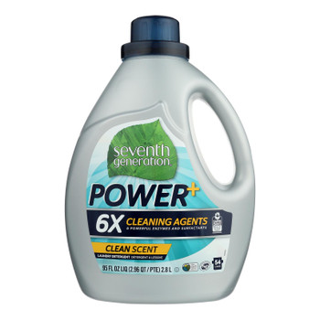 Seventh Generation - Laundry Det Power+ Cln Scnt - Case of 4-95 FZ Seventh Generation - Laundry Det Power+ Cln Scnt - Case of 4-95 FZ