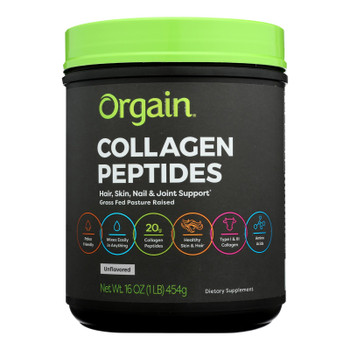 Orgain - Prot Powder Collagen Unflvd - 1 Each - 16 OZ Orgain - Prot Powder Collagen Unflvd - 1 Each - 16 OZ