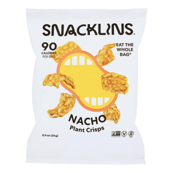 Snacklins - Snckln Ncho Plntchp Snksz - Case of 12-.9 OZ