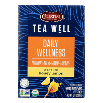 Teawell - Tea Honey Lemon - Case of 6-12 CT