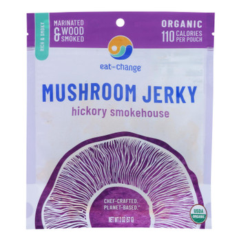 Eat The Change - Mushroom Jrky Hcky Smkhs - Case of 8-2 OZ Eat The Change - Mushroom Jrky Hcky Smkhs - Case of 8-2 OZ