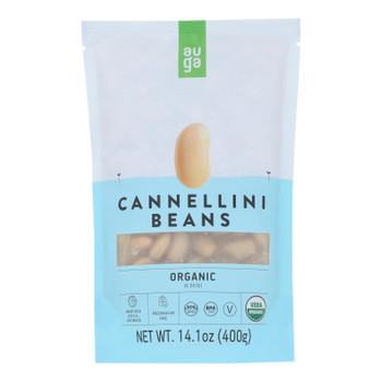 Auga (kb Grybai Lt) - Beans Og2 Cannellini Brne - CS of 10-14.1 OZ Auga (kb Grybai Lt) - Beans Og2 Cannellini Brne - CS of 10-14.1 OZ