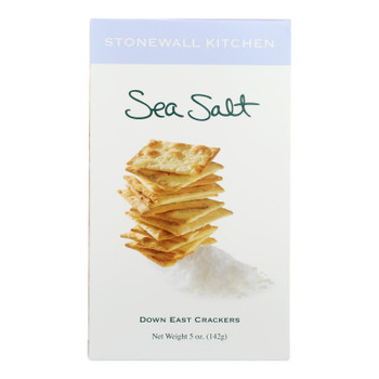 Stonewall Kitchen Down East Crackers - Case of 6 - 5 OZ Stonewall Kitchen Down East Crackers - Case of 6 - 5 OZ
