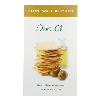 Stonewall Kitchen - Crackers Olv Oil - Case of 6 - 4.4 OZ Stonewall Kitchen - Crackers Olv Oil - Case of 6 - 4.4 OZ
