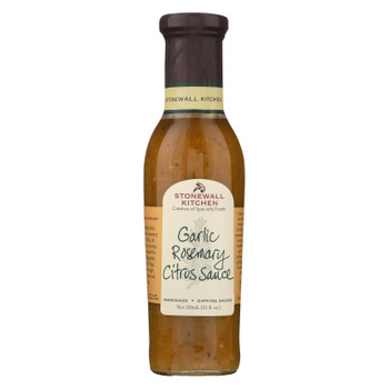 Stonewall Kitchen Garlic Rosemary Citrus Sauce  - Case of 6 - 11 FZ Stonewall Kitchen Garlic Rosemary Citrus Sauce  - Case of 6 - 11 FZ