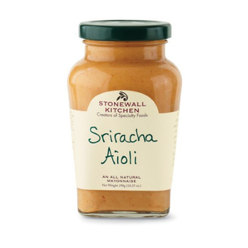 Stonewall Kitchen Sriracha Aioli Mayonnaise - Case of 12 - 10.25 OZ Stonewall Kitchen Sriracha Aioli Mayonnaise - Case of 12 - 10.25 OZ