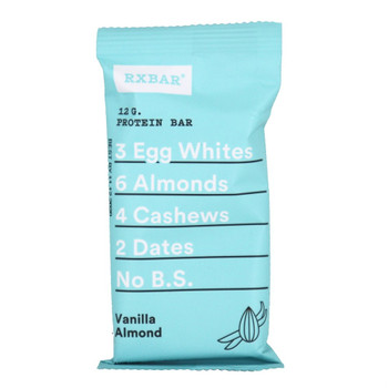 Rxbar - Protein Bar Vanilla Almond - Case of 12 - 1.83 OZ
