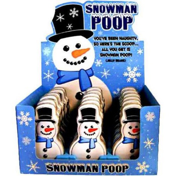 Boston America Corp - Candy Snowman Poop Jelly - Case of 18 - 1.3 OZ