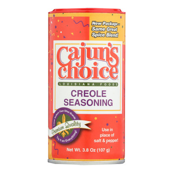 Cajun's Choice Creole Seasoning  - Case of 12 - 3.8 OZ Cajun's Choice Creole Seasoning  - Case of 12 - 3.8 OZ