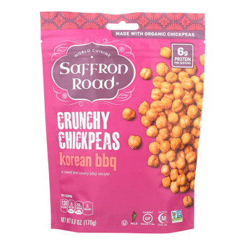 Saffron Road - Chickpea Korean BBQ - Case of 6-6 OZ Saffron Road - Chickpea Korean BBQ - Case of 6-6 OZ
