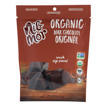 Nibmor - Chocolate Dark Original 72% Cacao - Case of 6-3.56 OZ Nibmor - Chocolate Dark Original 72% Cacao - Case of 6-3.56 OZ