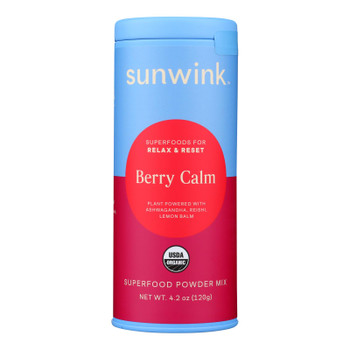 Sunwink - Mix Berry Calm Superfood Powder - 1 Each 1-4.2 ZO Sunwink - Mix Berry Calm Superfood Powder - 1 Each 1-4.2 ZO
