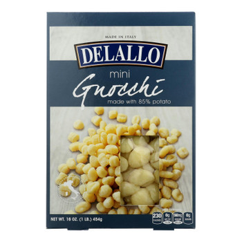 Delallo Mini Potato Gnocchi - Case of 12 - 1 LB