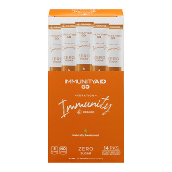 Lifeaid Beverage Company - Immunityaid Go Orange - 1 Each 1-14 CT Lifeaid Beverage Company - Immunityaid Go Orange - 1 Each 1-14 CT