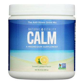 Natural Vitality - Calm Sweet Lemon - 1 Each 1-8 OZ Natural Vitality - Calm Sweet Lemon - 1 Each 1-8 OZ