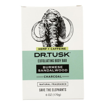 Dr. Tusk - Soap Bar Exfo Brms Sndlwd - 1 Each 1-6 OZ Dr. Tusk - Soap Bar Exfo Brms Sndlwd - 1 Each 1-6 OZ
