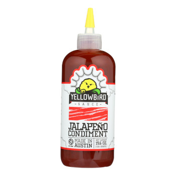Yellowbird Yellowbird Sauce Jalapeno Sauce - Case of 6 - 19.8 OZ Yellowbird Yellowbird Sauce Jalapeno Sauce - Case of 6 - 19.8 OZ