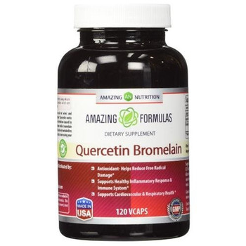 Amazing Formulas - Quercetin Bromlain 500 Mg - 1 Each 1-120 CT