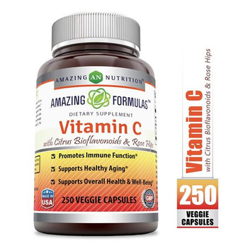Amazing Formulas - Vitamin C 1000 Mg Rose Hp - 1 Each 1-250 CT