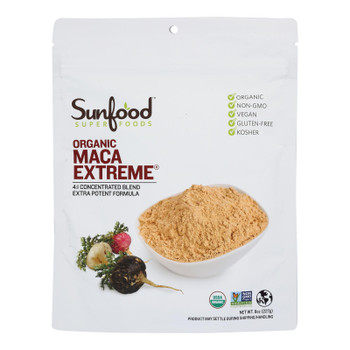 Sunfood - Maca Extreme Organic - 1 Each -8 OZ Sunfood - Maca Extreme Organic - 1 Each -8 OZ