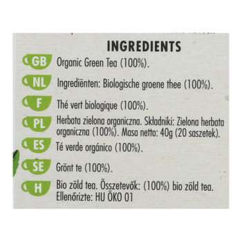 Heath & Heather - Tea Pure Green Tea - Case of 6-20 CT