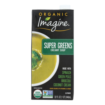 Imagine Foods - Soup Super Greens Creamy - Case of 6-32 FZ Imagine Foods - Soup Super Greens Creamy - Case of 6-32 FZ