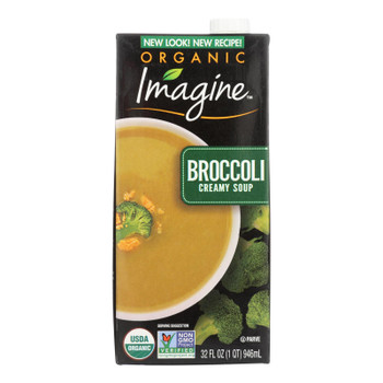 Imagine Foods - Soup Creamy Broccoli  - Case of 6-32 FZ