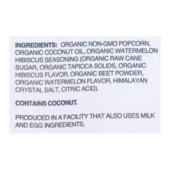 Lesser Evil - Popcorn Watermelon Hibiscus - Case of 12-4.6 OZ Lesser Evil - Popcorn Watermelon Hibiscus - Case of 12-4.6 OZ