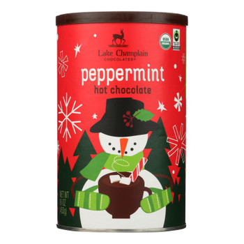 Lake Champlain Chocolates - Hot Chocolate Peppermint - Case of 6 - 16 OZ Lake Champlain Chocolates - Hot Chocolate Peppermint - Case of 6 - 16 OZ