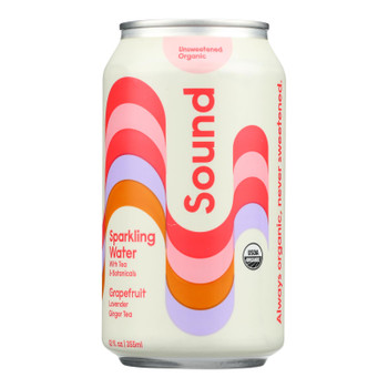 Sound - Water Sparkling Grapefruit - Case of 12-12 FZ Sound - Water Sparkling Grapefruit - Case of 12-12 FZ