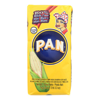 P.a.n - Corn Meal White Pre-cook - Case of 10-35.27 OZ P.a.n - Corn Meal White Pre-cook - Case of 10-35.27 OZ