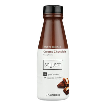 Soylent - Nutritional Drink Creamy Chocolate Plant - Case of 12-14 FZ Soylent - Nutritional Drink Creamy Chocolate Plant - Case of 12-14 FZ