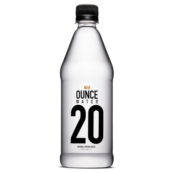 Ounce Water - Spring Water Bottled - Case of 24-20 FZ