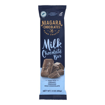 Niagra Chocolates - Chocolate Milk Bar - Case of 8-3 OZ