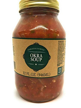 Charleston Favorites - Soup Okra - Case of 12 - 32 OZ