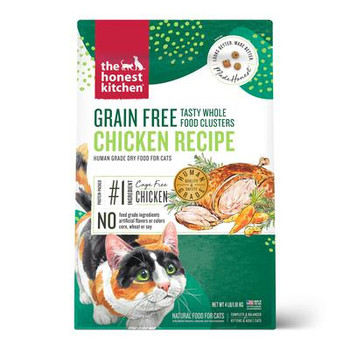 The Honest Kitchen - Cat Food Grain Free Chicken - Case of 8-4 LB