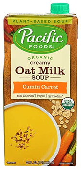 Pacific Foods - Soup Cumin Carrot Oat Milk - Case of 12-32 FZ Pacific Foods - Soup Cumin Carrot Oat Milk - Case of 12-32 FZ