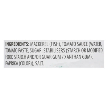 Grace - Mackerel In Tomato Sauce - Case of 24-15 OZ