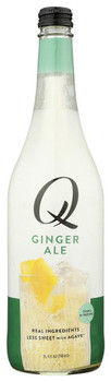 Q Drinks - Ginger Ale - Case of 8-25.4 FZ