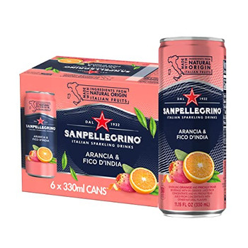 San Pellegrino - Sparkling Beverage Arancia & Fico D'India - Case of 4-6/11.15Z