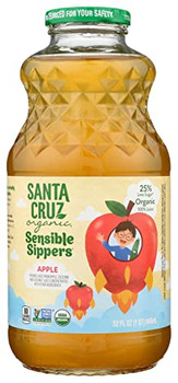 Santa Cruz Organic - Juice Sensible Sipper Apple - Case of 6-32 FZ Santa Cruz Organic - Juice Sensible Sipper Apple - Case of 6-32 FZ