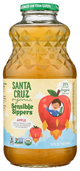 Santa Cruz Organic - Juice Sensible Sipper Apple - Case of 6-32 FZ