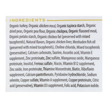 Tender & True Cat Food, Turkey And Liver - Case of 6 - 3 LB