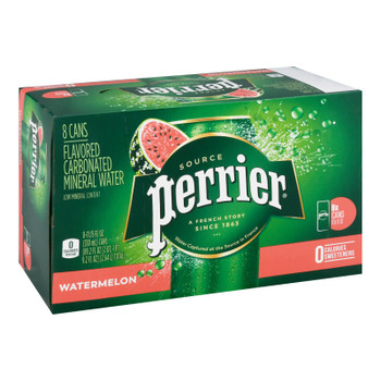 Perrier - Sparkling Mineral Water Watermelon - Case of 3-8/11.15Z