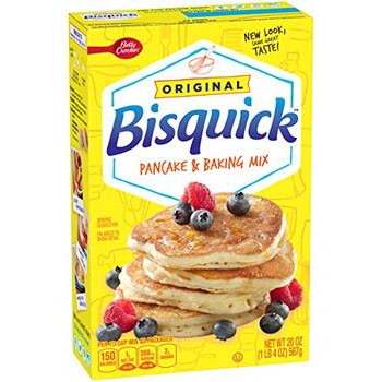 Betty Crocker - Bisquick Pancake Waffle Mix - Case of 12-20 OZ